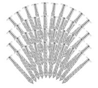 INOOMP 100pcs Clous à Vis M8x70 en Acier Inoxydable Tête Expansible pour Fixation Tapis, Tenue Forte pour Bricolage et Rénovation