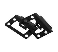 INOOMP 1ensemble Plaque de Porte Acier Inoxydable Set pour Pêne Dormant Renfort de Serrure Plaque de Protection Impact pour Poignée Installation Facile et Alignement Précis