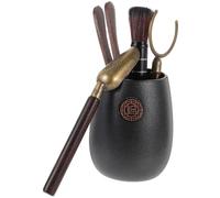 INOOMP 1ensemble Set de Accessoires pour Cérémonie du Thé Céramique Outil Complet pour Préparation de Thé Chinois Gongfu Pratique pour Amateurs et Professionnels