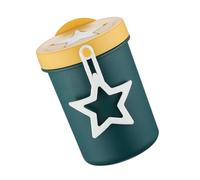 INOOMP 1pièce Tasse Portable Acier Inoxydable Gobelet à Céréales et Lait Isolation Thermique Étanche et Légère pour Maison Bureau et Pique- Vert Foncé