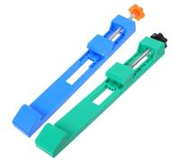 INOOMP 2 Pièces Guide de Scie Circulaire Réglable pour Bois, Coupe | Positionnement sans Palier, Serrage Rapide, Abs et Métal, pour Contreplaqué, Planches, Atelier et Maison