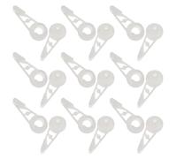 INOOMP 20 Pièces Pince à Courber Les Plantes Réglable 360° en Plastique | Formation des Tiges, Réutilisable pour Horticulture, Aide à Orienter Fleurs et Branches, Usage Jardin