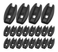 INOOMP 25 Pièces Isolateur Terme Clôture en Plastique Isolation et Fiabilité à Long pour Gestion de Pâturage Agricole