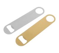 INOOMP 2pièces Décapsuleur Inox Portable Ouvre-bouteille Rapide Acier Inoxydable Compact et Ergonomique pour Bière Vin et Canettes Cuisine et Fêtes Extérieur