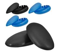 INOOMP 4 Paires Cache-oreilles en Silicone, Protège-oreilles pour Teinture Capillaire, Doux et Confortables, Protègent les Oreilles des Produits Chimiques, pour Coloration et