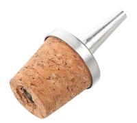 INOOMP Bouchon Verseur de Bouteille Efficacité Accrue Amère en Métal et Bois avec Bouchon en Liège et Ajustement Confortable pour Restaurants et Bars à Domicile