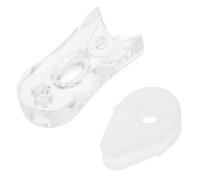 INOOMP Bouton de Cordon de Store Blanc en Plastique Résistant à l'usure la Rupture Coins Arrondis, Léger, Accessoire pour Stores Occultants et Volets Roulants Manuels