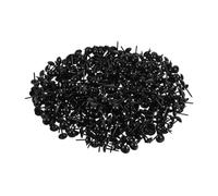 INOOMP Clous de Tapissier Décoratifs en Fer Noir 13x7mm, 500 Pièces, Punaises Vintage pour Meubles Rembourrés, Fixation Murale Stable et Solide, Usage Décoration Intérieure