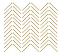 INOOMP Clous en Cuivre à Tête Ronde pour Fixation de Tableaux, 2030 Pcs, Finition Soignée et Anti-rayures, Accessoires de Quincaillerie pour Travail du Bois et Décoration D'œuvres