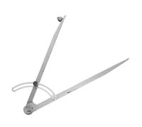 INOOMP Compas de Menuisier en Acier Carbone avec Porte-crayon, Rayon Ajustable jusqu'à 300 mm, Outil de Traçage Précis pour Menuiserie et Dessin Technique