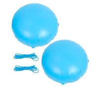 INOOMP Coussin Gonflable pour Piscine Hiver 2pcs en PVC Rond Design Protecteur et Forme Ergonomique pour Kit de Fermeture de Piscine Extérieure