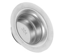 INOOMP Couvercle Anti-odeurs pour Toilettes Accroupies en Acier Inoxydable, Anti-bouchage, Diamètre Adapté 8,5-10,5cm, pour Toilettes Publiques et Sanitaires