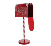 INOOMP Décoration de boîte aux Lettres Vintage, boîte aux Lettres de Noël | Boîte décorative rustique en métal pour Noël, décoration de ferme pour la maison, la chambre et les fêtes de fin