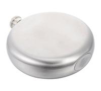 INOOMP Flasque à Vin en Acier Inoxydable 8 Oz, Portable Toucher Confortable, Bouteille Plate Élégante pour Camping et Conservation du Vin