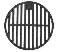 INOOMP Grille de Barbecue en Fonte, 25 cm (9,84 Pouces), Grille de Cuisson | Grille de cuisson en fonte pour fumoir à charbon, feu de camp, pique- , cuisine en plein air, accessoires de barbecue