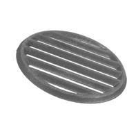 INOOMP Grille Ronde en Fonte pour Barbecue Extérieur, Design Détachable et Facile d'entretien, pour Fêtes en Plein Air et Réunions Familiales