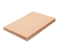 INOOMP Lot de 10 Chemises Cartonnées A4 en Papier Kraft, Dossier Papier à Simple Fente, Facile à Ouvrir et Fermer, pour Bureau et École