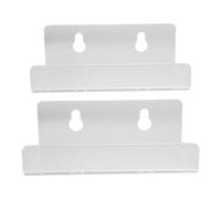 INOOMP Lot de 2 étagères pour Plantes de fenêtre, Support en Acrylique pour Plantes, présentoir Flottant pour Fleurs, Installation sans perçage, idéal pour la décoration de la Cuisine, de la