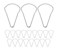 INOOMP Lot de 20 protège-lames pour débroussailleuse : protection de lame pour tondeuse à gazon - Installation facile - Housse de sécurité pour la coupe de l'herbe (9,4 x 6,6 x 3,3 cm)