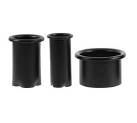 INOOMP Lot de 3 anneaux de fixation pour sèche-cheveux de salon en acier | Tube de rangement pour sèche-cheveux, pour support de sèche-cheveux, coiffeuse de salle de bain, comptoir de salon de