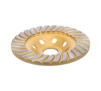 INOOMP Meule diamantée pour meuleuse d'angle à béton, diamètre 4,5 | Disque à meuler, compatible avec un alésage de 7/8 pouce, 115 mm, pour le façonnage et le rainurage du granit, du ciment,