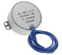 INOOMP Moteur Synchrone de Plateau Tournant 100-4w 5-6 TR/Min | Ccw/cw, Auto-inversion sous Charge, Protection Surcharge, pour Présentoirs Rotatifs et Réparation