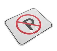 INOOMP Panneau D’interdiction de Stationner Extérieur, Mural, ABS | Sortie et Propriétés Résidentielles, Résistant aux Intempéries, Surface Réfléchissante, Usage Privé