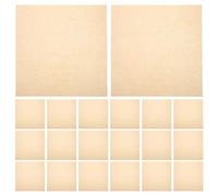 INOOMP Papier Sulfurisé pour Four 500pcs en Papier Kraft Naturel, Tapis Antiadhésif et Absorbant pour Cuisson Saine, Compatible la Friture à Air et Nettoyage Facile