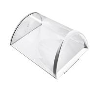 INOOMP Poubelle Cuisine PET Transparente en U, sans Perçage, Suspendue | Poubelle de Camping, Armoire à Poubelle, Conteneur Poubelle pour Porte de Placard et Tiroir