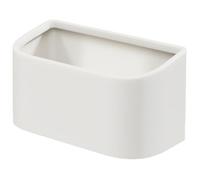 INOOMP Poubelle Murale sans Perforation la Cuisine sans Couvercle 9.37 Pouces Léger pour Salle de Bain et Chambre