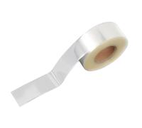 INOOMP Protecteurs D'étiquettes pour Codes-barres, 1 Rouleau de 250 Pièces Imperméables Transparents en Pvc Autocollants pour Hôpitaux et Bureaux