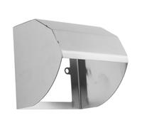 INOOMP Protection Pluie pour Sonnette et Interrupteur Extérieur en Acier Inoxydable Argenté, Coffret Étanche Multifonction pour Stations de Charge en Communauté