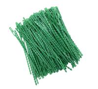 INOOMP Sangles de Fixation pour Plantes Grimpantes en Plastique PE, Lot de 120 Pièces, Attache Réutilisable pour Jardinage, Lien Flexible et Résistant pour Supports de Plantes et Arbres,