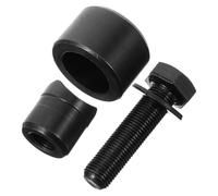 INOOMP Scie Cloche en Acier à Roulement Noir pour Plomberie, Outil Ouvre-trou Multifonction Simple D'utilisation, pour Évier et Tôle Métal en Projets de Rénovation