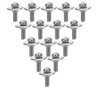 INOOMP Sets de Sets de Ensembles de Vis M5 Isolation Thermique Lot de 40 Rondelles en Silicone et Acier Inoxydable pour Fixation de Poignée de Couvercle de Casserole Adapté