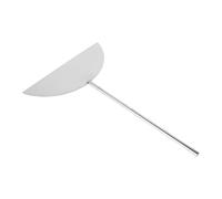 INOOMP Spatule à Crêpes en Acier Inoxydable Résistante Déformation Raclette Extra Large pour Pancakes et Œufs, Accessoire Pratique pour Usage Domestique