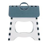 INOOMP Tabouret Robuste Capacité de Charge Élevée Bleu en Plastique Design Simple et Décoratif Pliant Portable pour Bureau et Salle à Manger