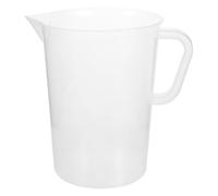 INOOMP Tasse à Mesurer en Plastique 5000ml Double Échelle, Réutilisable et Résistante la Chaleur, pour Mesurer Huile et Jus Cuisine