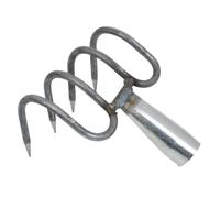 INOOMP Tête de râteau de Rechange Robuste, râteau à Pierres de Jardin en | Tête de râteau à gravier dur pour allée, cour arrière, fourche à ameublir la terre pour le débroussaillage et le