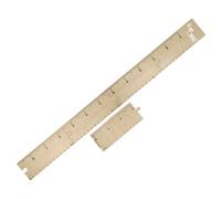 INOOMP Toise Murale Adhésive En Bois Pour Garçon Et Filles Tableau De Croissance 60-210 Cm Règle De Hauteur Décor Chambre Garçon Et Filles Multi-segments Rangement Compact