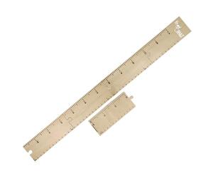 INOOMP Toise Murale Adhésive En Bois Pour Garçon Et Filles Tableau De Croissance 60-210 Cm Règle De Hauteur Décor Chambre Garçon Et Filles Multi-segments Rangement Compact
