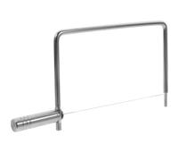 INOOMP Trancheuse à Fil de Fer pour Fromage en Acier Inoxydable Argenté | Manipulation Facile et Sûre, Design Ergonomique Léger, Outil à Couper le Beurre, Usage la Cuisine Domestique