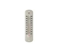 Inovalley A420 Thermomètre Métal Verni Blanc 20 Cm