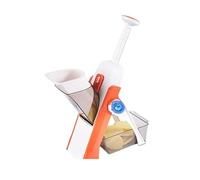 inovia Slicéo-Mandoline manuelle multifonction en acier inoxydable - Sécurité, Lame en Acier Inoxydable, Coupe Légumes en Julienne, Cubes et Patate Frite