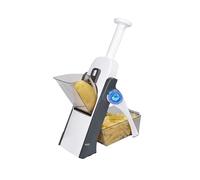 inovia Slicéo-Mandoline manuelle multifonction en acier inoxydable - Sécurité, Lame en Acier Inoxydable, Coupe Légumes en Julienne, Cubes et Patate Frite