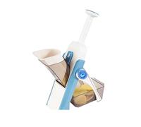 inovia Slicéo-Mandoline manuelle multifonction en acier inoxydable - Sécurité, Lame en Acier Inoxydable, Coupe Légumes en Julienne, Cubes et Patate Frite