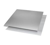 INOXLM Plaque Inox Cuisine 70x50cm en acier Inoxydable, Planche a decouper inox différentes tailles pour Cuisine, Bar, Restaurant Planche à Pétrir Inox pour Pain et Pizza