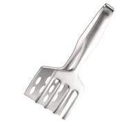Inoxydable Pince en Acier Multifonction Alimentaire Cuisine et Restaurant | Pince de Service Argenté, Moulage Monobloc, Poignée Confortable et Polissage Lisse, Facile à Nettoyer