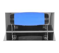 Inoxydable Truelle Rapide en Acier D’angle Finition, Cloisons Sèches | Outil Léger et Portable, Usage Maison et Chantier, Couleur Argenté, Design Unique pour Coins de Mur