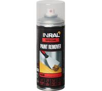 Inral Décapant en spray 400 ml | Décapant pour bois, peinture, métal, murs | Thixotrope, anti-goutte | Sans chlorure de méthylène, sans NMP | Intérieur et extérieur